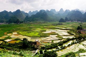 贵州美景万峰林